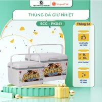 Thùng Giữ Nhiệt Đa Năng SmartChoice SCG-PK050 Có Hộp Đá Gel Giữ Lạnh Dung Tích 8L,13L Cao Cấp