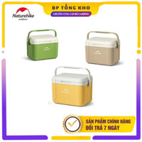 Thùng giữ nhiệt mini, thùng đá cắm trại, dã ngoại Naturehike CNK2450CF012 dung tích 5L giữ nhiệt 48h