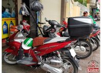 Thùng Givi cho xe Honda Airblade 125 fi (Thùng Givi B32N, baga Givi MV)