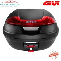 Thùng Givi E340N Vision Công Nghệ Monolock Gắn Sau Xe Máy Motor Tay ga Kèm Đế Đệm Màu Đen–GOODYAUTO