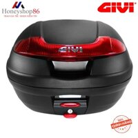 Thùng Givi E340N Vision Công Nghệ Monolock Gắn Sau Xe Máy Motor Tay ga Kèm Đế Đệm Màu Đen– HONEYSHOP86