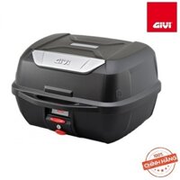 Thùng GIVI E43NTL Mulebox Gắn Sau Xe Máy Motor Màu Đen Với Đế Đệm HÀNG CHÍNH HÃNG