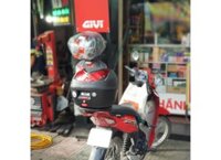 Thùng Givi xe máy Wave Alpha 110 (Thùng Givi E250N, baga Givi MV)