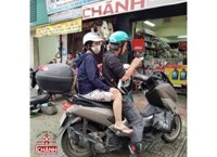 Thùng Givi xe Yamaha NMAX NM-X 150 (Thùng Givi B340N, baga Givi MV)