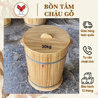 Thùng gỗ đựng gạo 20kg ⚡ GỖ CAO CẤP ⚡ Thùng gạo gỗ thông nhập khẩu cao cấp, thùng gạo chống ẩm mốc, côn trùng