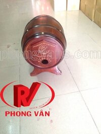 Thùng gỗ đựng rượu vang 5 lít