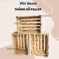 THÙNG GỖ PALLET GỖ THÔNG ĐA NĂNG GIÁ RẺ