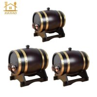 Thùng gỗ sồi có chân đế, Thùng đựng bia Keg Oak Aging Barrel cho Spirits, Home