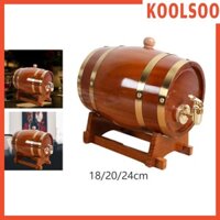 Thùng Gỗ Sồi Dạng Thùng Đứng Đựng Mật Ong / Bia Trang Trí Nhà Cửa