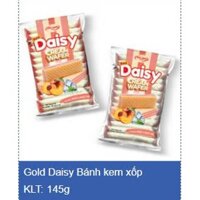 THÙNG GOLD DAISY BÁNH KEM XỐP HƯƠNG ĐÀO BẠC HÀ 145G (32 TÚI/KIỆN)