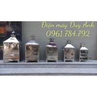 Thùng hoá vàng mã,lò hoá vàng mã [inox] số 1 23x18x58cm dùng cho gia đình