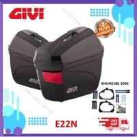 Thùng hông GIVI E22N - Thùng hông GIVI E22NS chính hãng