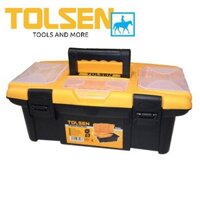 Thùng Hộp Đồ Nghề Dụng Cụ Cơ Khí 13inch 34cm x 18cm x 13cm TOLSEN 80190