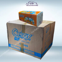 Thùng khăn giấy rút (Loại lớn) Cellox cao cấp 260 tờ 3 lớp siêu mềm mịn