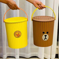 thùng khăn ướt vịt vàng 1 thùng tròn có 10bịch khăn ướt