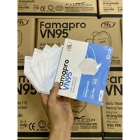 Thùng khẩu trang VN95 N95 Famapro 500 cái 50 hộp/ 1/2 thùng 250c khẩu trang 5 lớp chính hãng