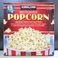 THÙNG - KIRKLAND 44 gói x 93.5g – BẮP NỔ BƠ (BỎNG NGÔ) BẰNG LÒ VI SÓNG / USA / Microwave Popcorn Movie Theater Butter