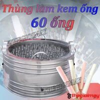 Thùng làm ống kem, kem ống inox 304 cao cấp 60 ống