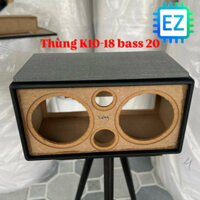 Thùng loa, box loa karaoke mạch K10-18 bass 20 quốc dân bọc da ecang hoàn thiện