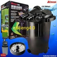 Thùng lọc đèn UV ATMAN EF - 5000UV, EF - 6000UV cho hồ Koi