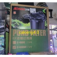 Thùng lọc đèn UV ATMAN EF-3000UV, EF-4000UV cho hồ Koi