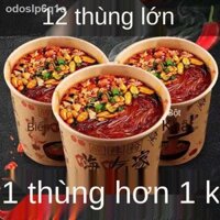 ☽┇☊Thùng lớn 170g [Mua một tặng một] Mì Hi Eat House chính hiệu Mì khoai tây hồng chua cay Mì ăn liền giá rẻ FCL