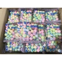 THÙNG LONG NÃO VIÊN TRÒN TRẮNG, MÀU 100GR (100 TÚI/THÙNG)