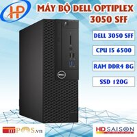 THÙNG MÁY BỘ Dell 3050 OPTIPLEX SFF (CORE i5 6500 / RAM 8GB / SSD 120G) - BẢO HÀNH 12 THÁNG