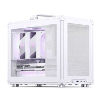 Thùng máy Case Jonsbo C6 Max Micro-ATX | Màu trắng                       – TINHOCNGOISAO.COM