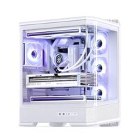 Thùng máy case Jonsbo D400 ATX Gaming | Trắng, hồ cá                       – TINHOCNGOISAO.COM