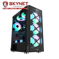 THÙNG MÁY CASE MIK TN10 MID TOWER (TẶNG 3 FAN RGB)