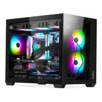 Thùng Máy Tính Segotep Lumi II Black MATX