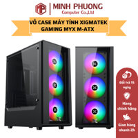 Thùng máy/ Vỏ Case máy tính Vỏ case XIGMATEK NYX MYX hỗ trợ main M-ATX - Hàng chính hãng Mai Hoàng