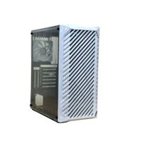 Thùng máy vỏ case máy tính Magic Luxury Full Tower -Trắng - Sẵn 4 Fan
