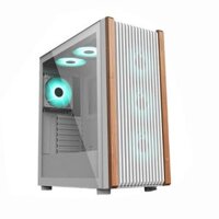 Thùng Máy VSP C19 Wooden Trắng | Case Gaming E-ATX Giá Tốt                       – TINHOCNGOISAO.COM