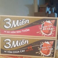 Thùng mì 3 miền 30 gói