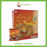 Thùng mì 30 gói MAMA Thái Lan đủ vị chua cay vịt tiềm thịt bằm - Instant noodles