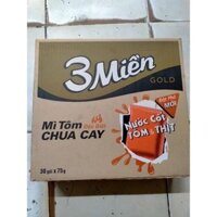 Thùng mì Ba Miền tôm chua cay,bò hầm