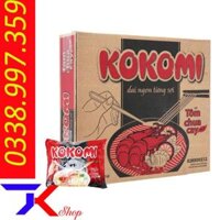 Thùng MÌ Chua Cay Kokomi 30 gói x 65g