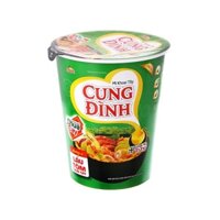 Thùng Mì cung đình lẩu tôm chua cay ly 71g x24