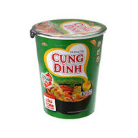Thùng mì Cung Đình lẩu tôm chua cay 65g