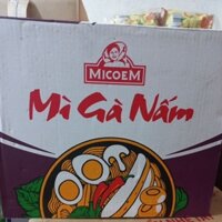 Thùng mì Gà nấm (30 gói* 70g)