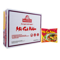 Thùng mì gà nấm