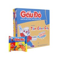 Thùng mì Gấu Đỏ Tôm Chua Cay 30 gói x 63gr