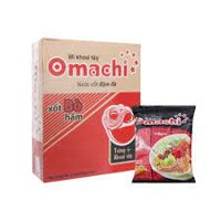 Thùng mì khoai tây Omachi xốt bò hầm (30 gói x 80g)