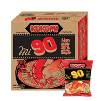 Thùng Mì Kokomi Đại Tôm Chua Cay 30 gói/ gói 90g