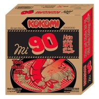 Thùng Mì Kokomi Tôm Chua Cay 30 gói x 90g