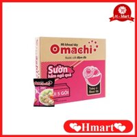 Thùng Mì Omachi Mì Khoai Tây Sườn Hầm Ngũ Quả Thêm Vitamin E Sợi Mì Dai Ngon, Nước Sốt Đậm Đà