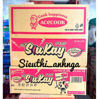 Thùng Mì Siukay 7 Cấp Độ Vị Bò/Hải Sản (24 Gói x 127g)