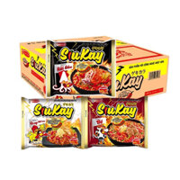 Thùng mì SIUKAY Acecook 7 cấp độ 24 gói 124g
